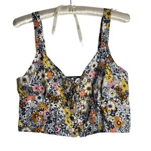 NWT $35 American Eagle Lace-Up Corset Top size XL